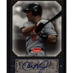 2006 Fleer Greats of the Game #19 Cal Ripken Jr. Baltimore Orioles AUTOGRAPH